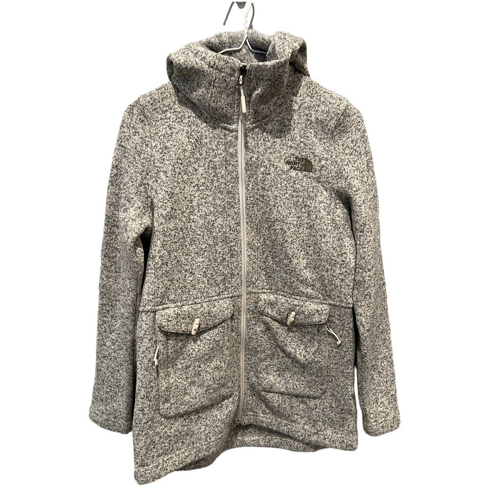 The North Face Crescent Hooded Fleece Parka (S) - Picture 3 of 9